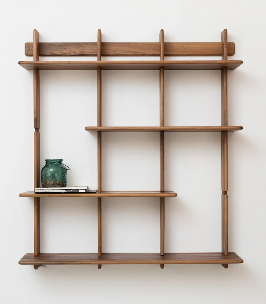 Solid Wood Shelf D