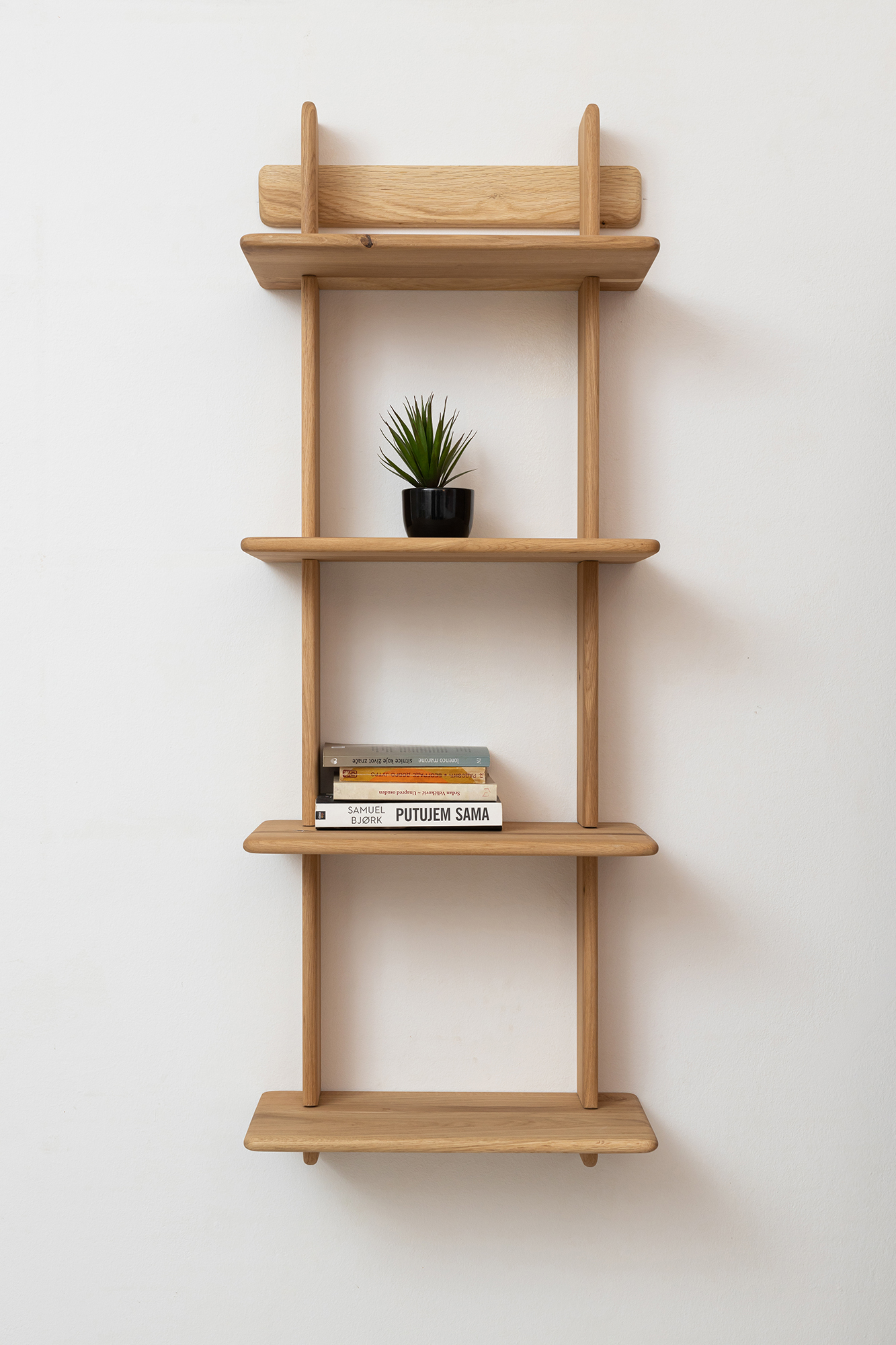 WHAT WE WANT SOLIDWOOD SHELF ウォールナット Solid wood shelf by Charlie Pommier