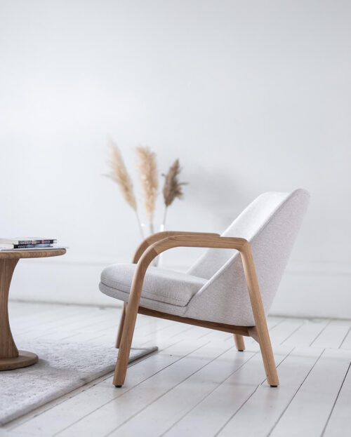 handmade wooden armchairs