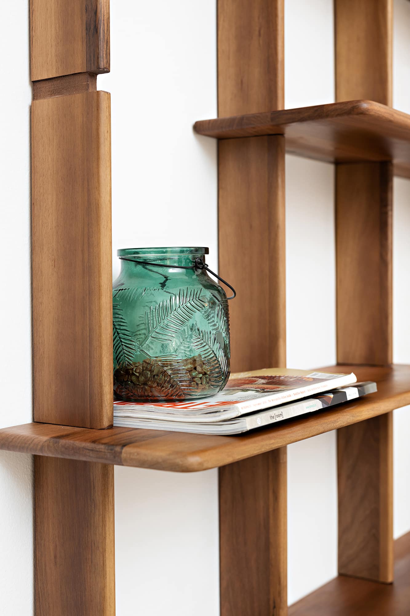 Handmade solid wood Shelf D